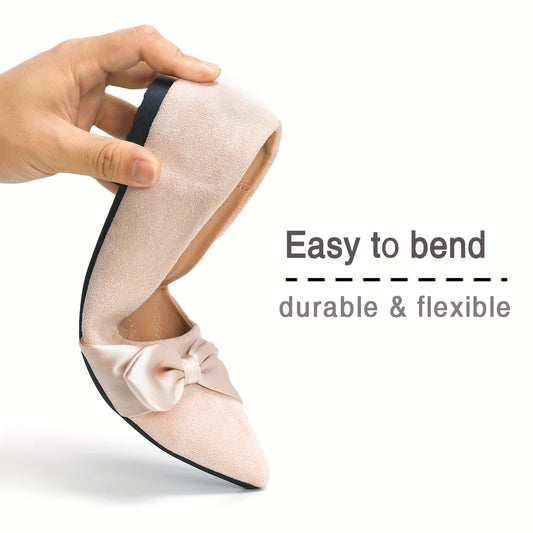 Ballet Flats for Women Comfortable Elegant Women's Flats Slip On Pointed Toe Flats Shoes Women-AW303